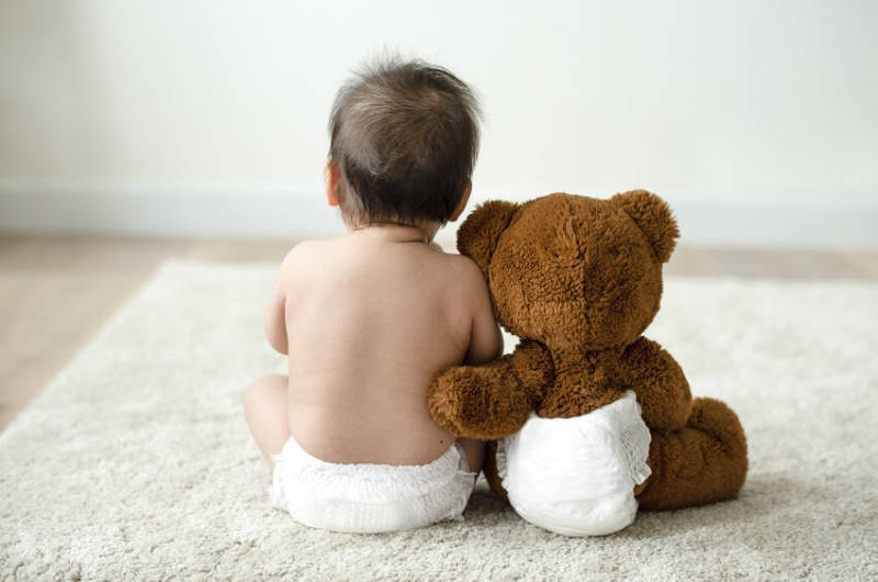 Alimentation et développement d'un bébé de 4 mois