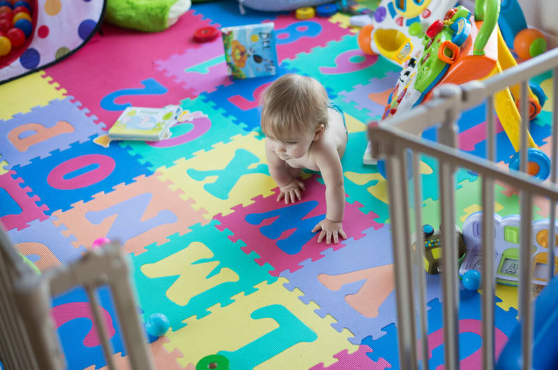 Parc de jeu pour bébé