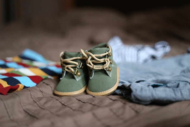 Des chaussures pour bébé