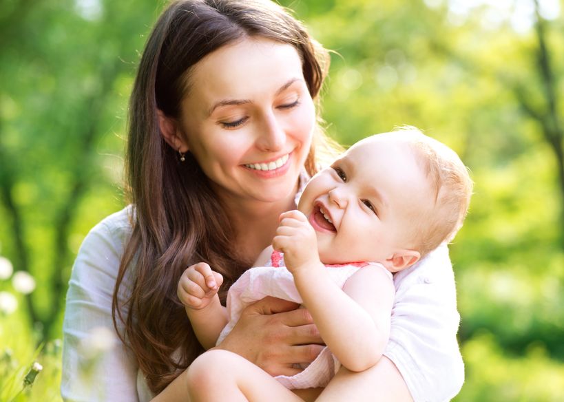 Bébé et maman